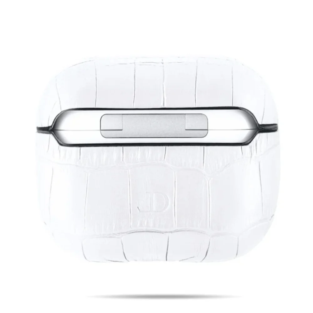 Longvadon white leather